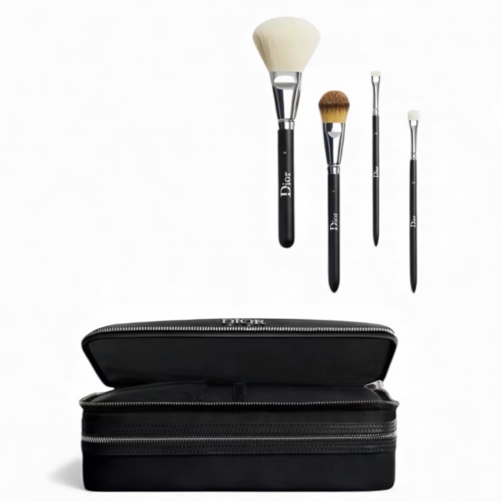 Dior Backstage Makeup Brush Set with Cosmetic Pouch